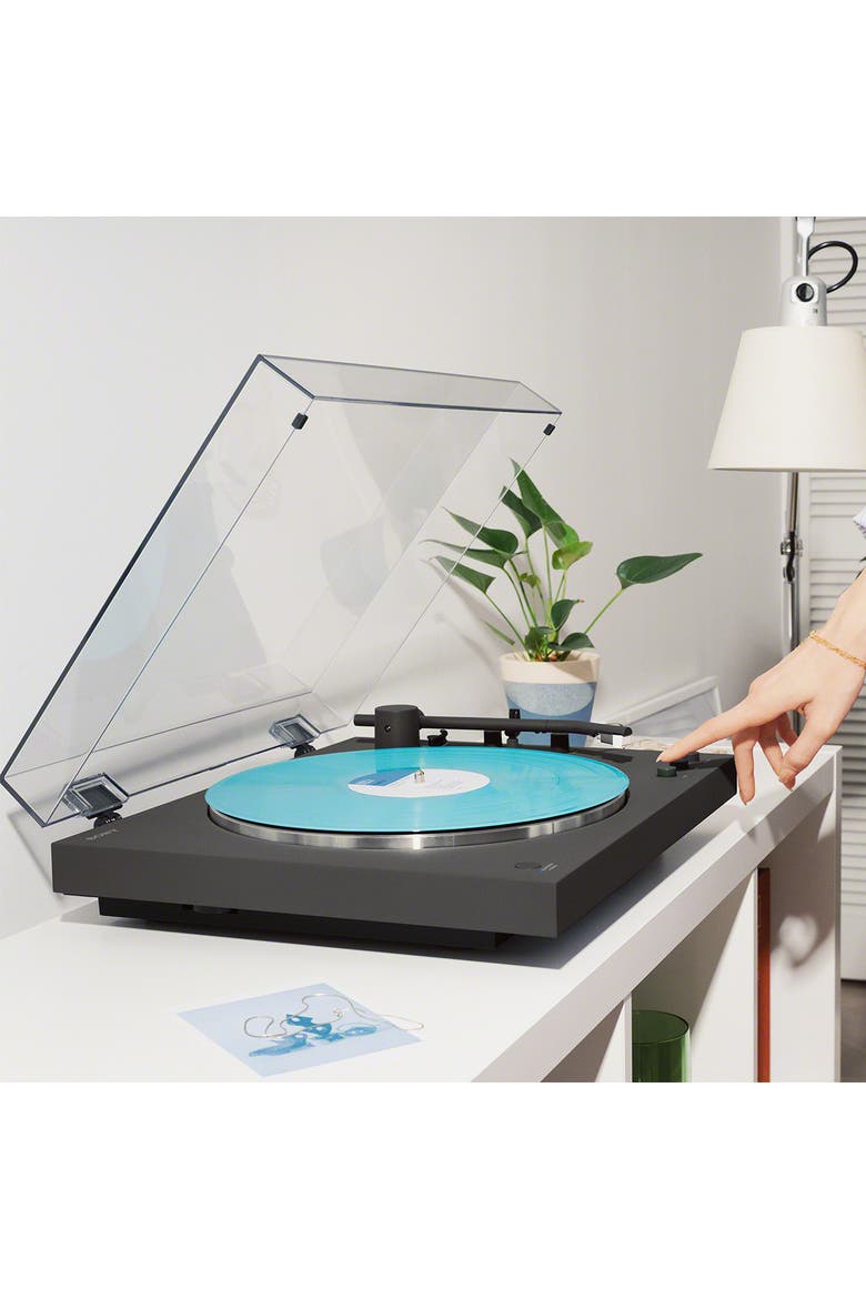 PS-LX3BT Full Auto Turntable with Bluetooth Connectivity, Alternate, color, Black