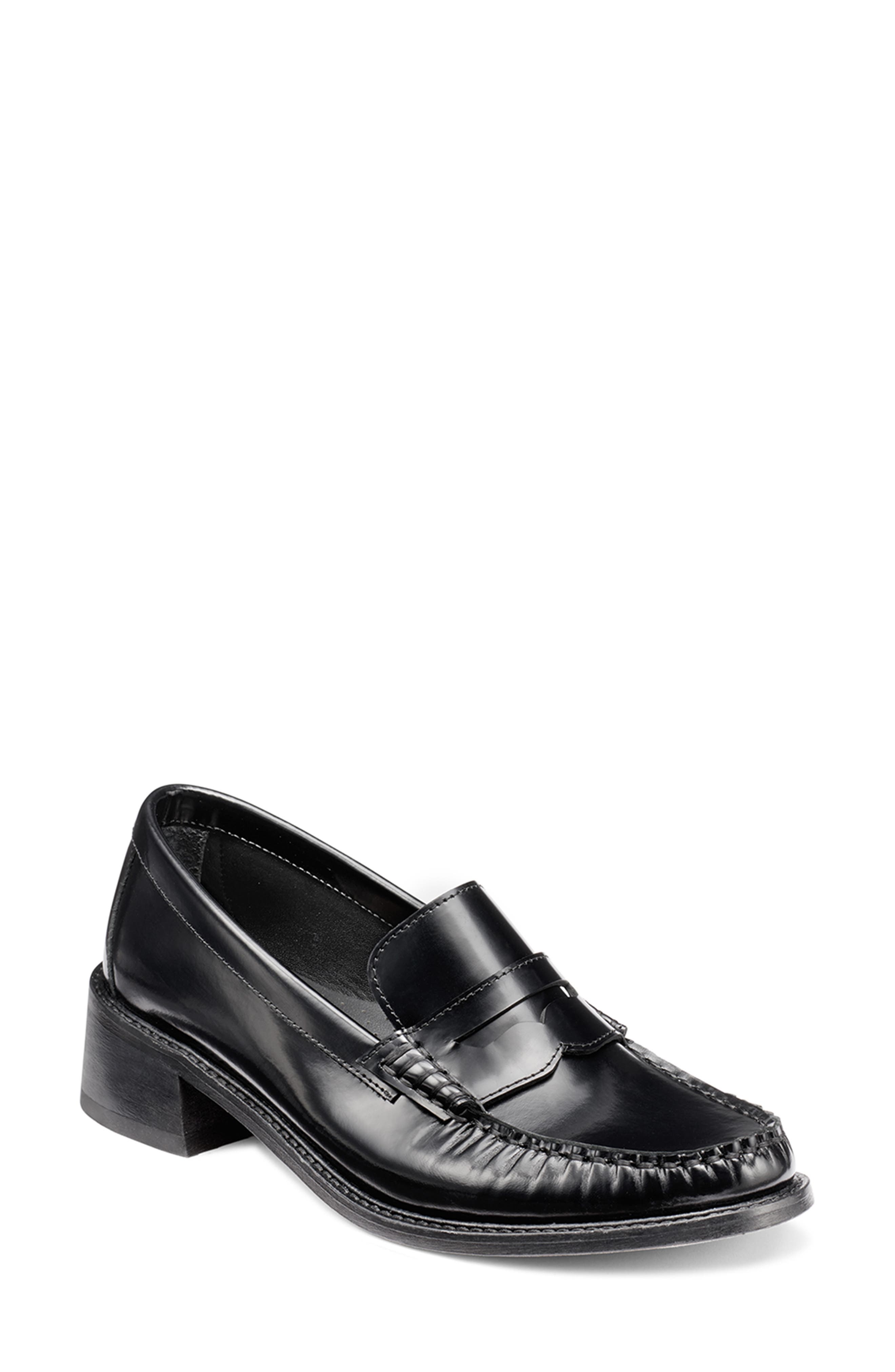 G.H.BASS Penny Loafer Pump, Main, color, Black