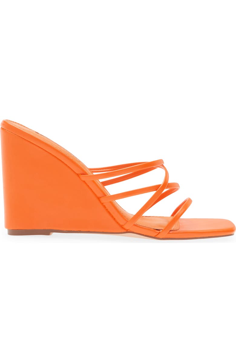 Topshop Rocco Strappy Wedge Sandal, Alternate, color,