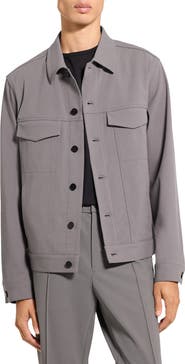 Theory River Trucker in Neoteric Twill Jacket