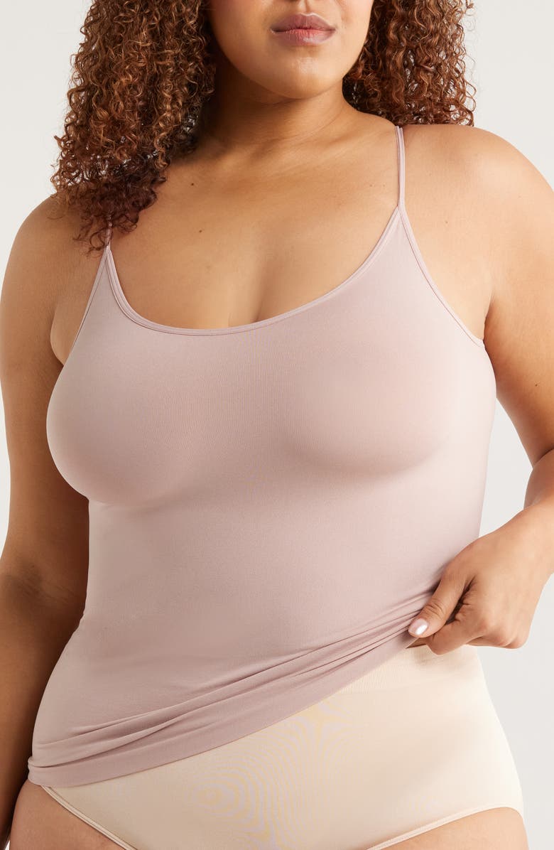 Nordstrom Seamless Layering Camisole, Main, color, Pink Fawn