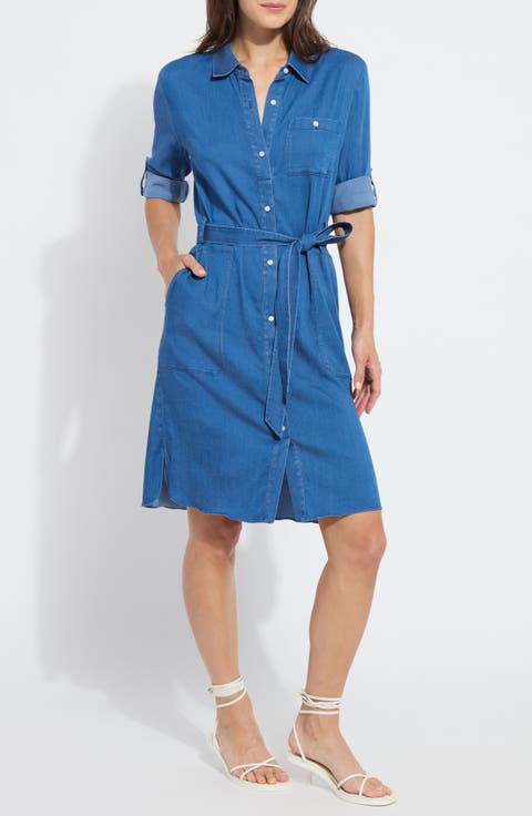 Chambray Casual Dresses for Women | Nordstrom