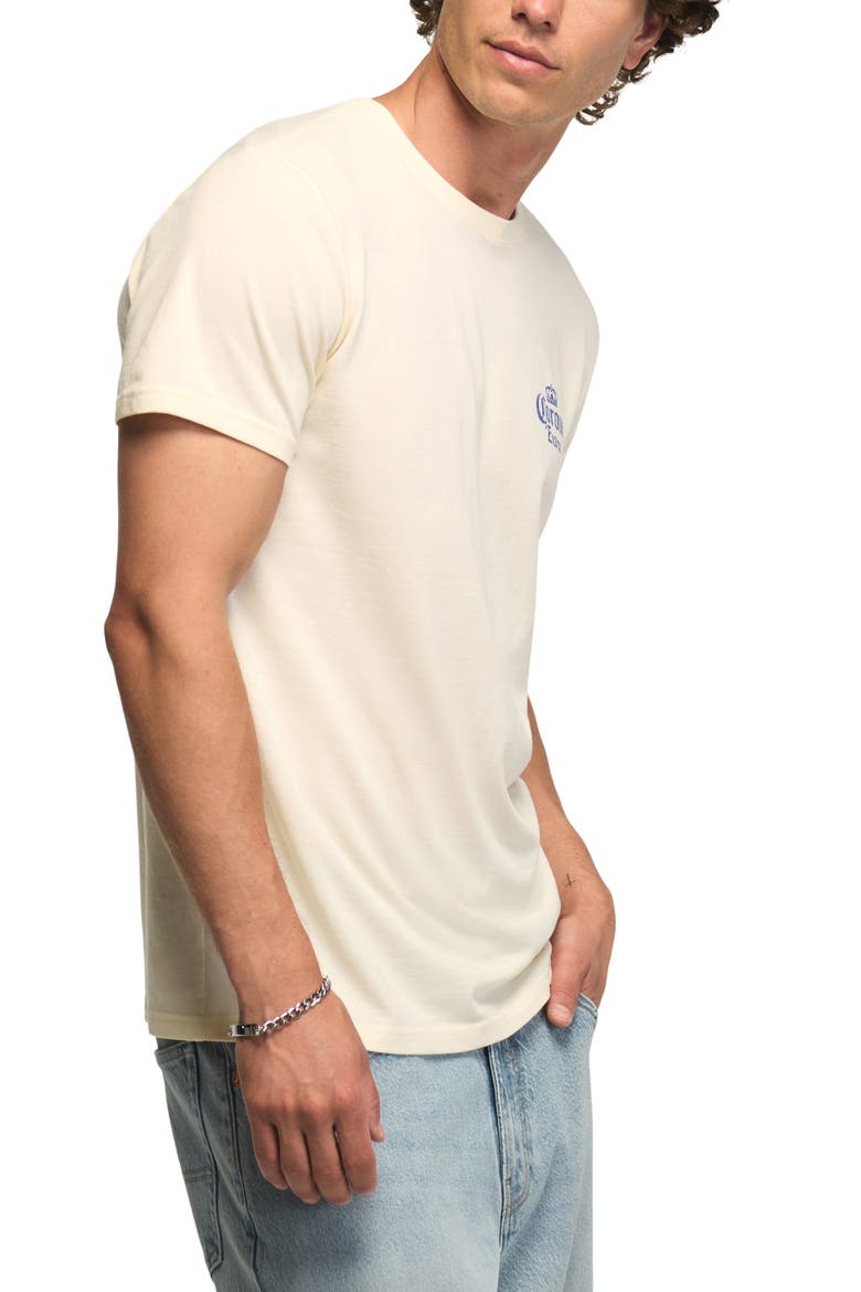 Corona Iguana Cotton Blend Graphic T-Shirt, Alternate, color, WINTER WHITE