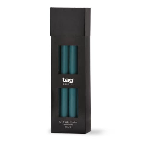 Color Studio Straight Taper Unscented Paraffin Wax Candle