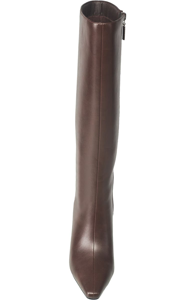 French Connection Womens Becky Kitten Heel Bootie, Alternate, color, Choco