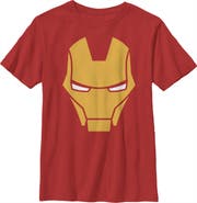 Marvel Boy's Marvel Iron Man Helmet Graphic T-Shirt