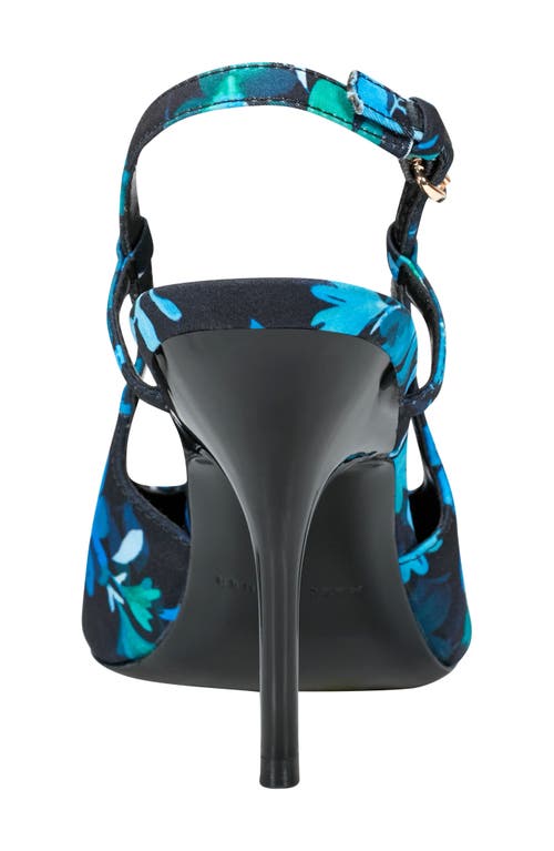 Marc Fisher Ltd Torry Slingback Pointed Toe Pump In Blue