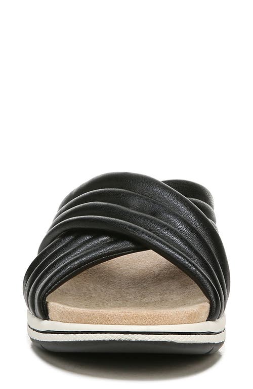 LIFESTRIDE LIFESTRIDE PANAMA CROSS STRAP SLIDE SANDAL 