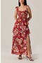 selected Red Multi Floral