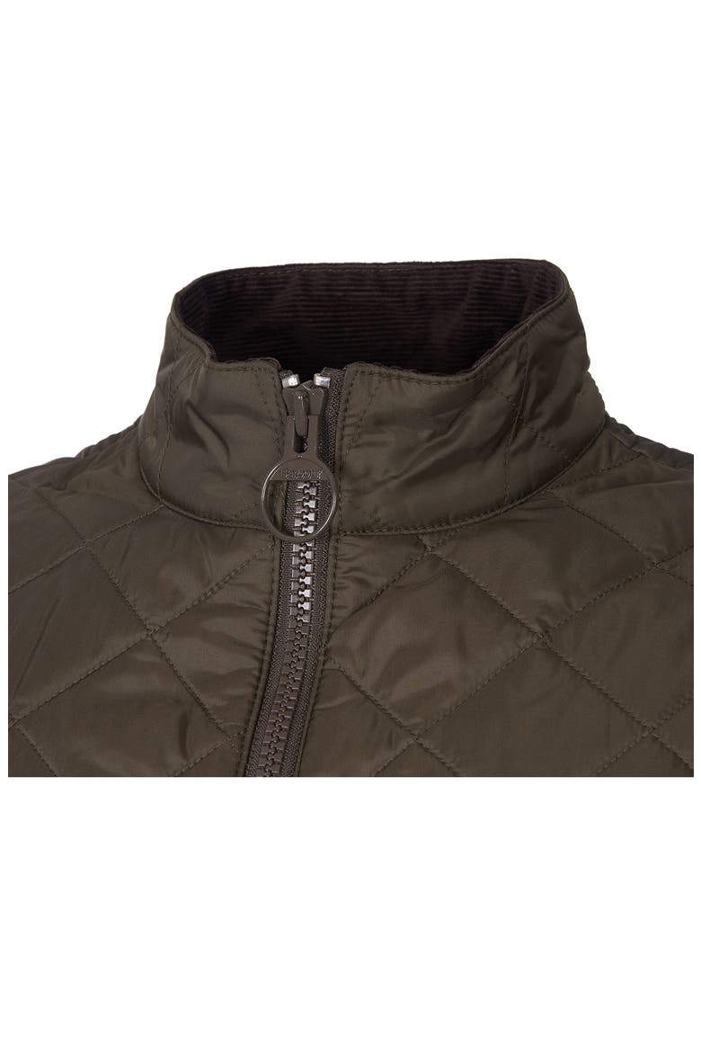 Kensington Quilted Nylon Jacket (Nordstrom Exclusive), Alternate, color, OLIVE/ SAGE
