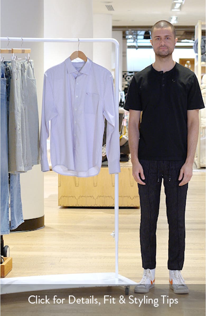 Sarasota Stretch Ventura Bay Textured IslandZone<sup>®</sup> Button-Up Shirt, sales video thumbnail