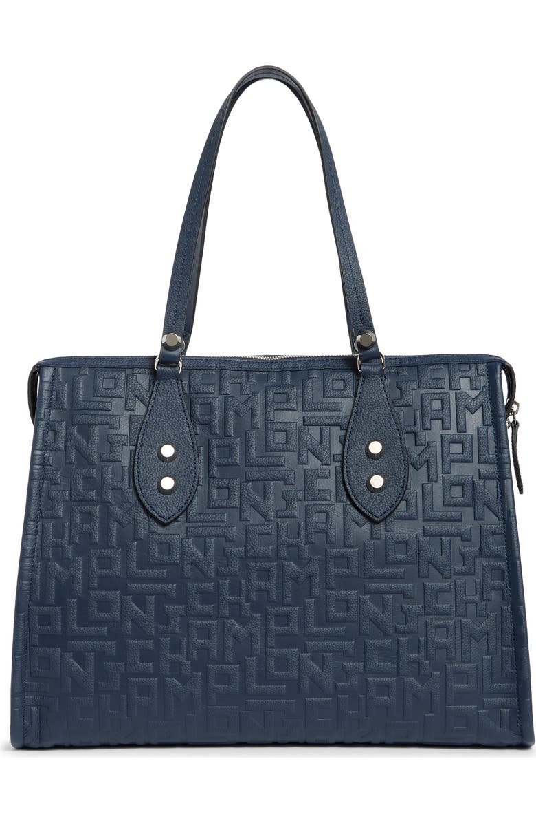 Longchamp Voyage Large Zip-Top Tote, Alternate, color,
