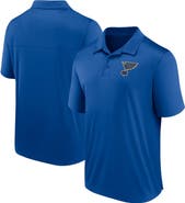 FANATICS Men's Fanatics Branded Blue St. Louis Blues Left Side Block Polo