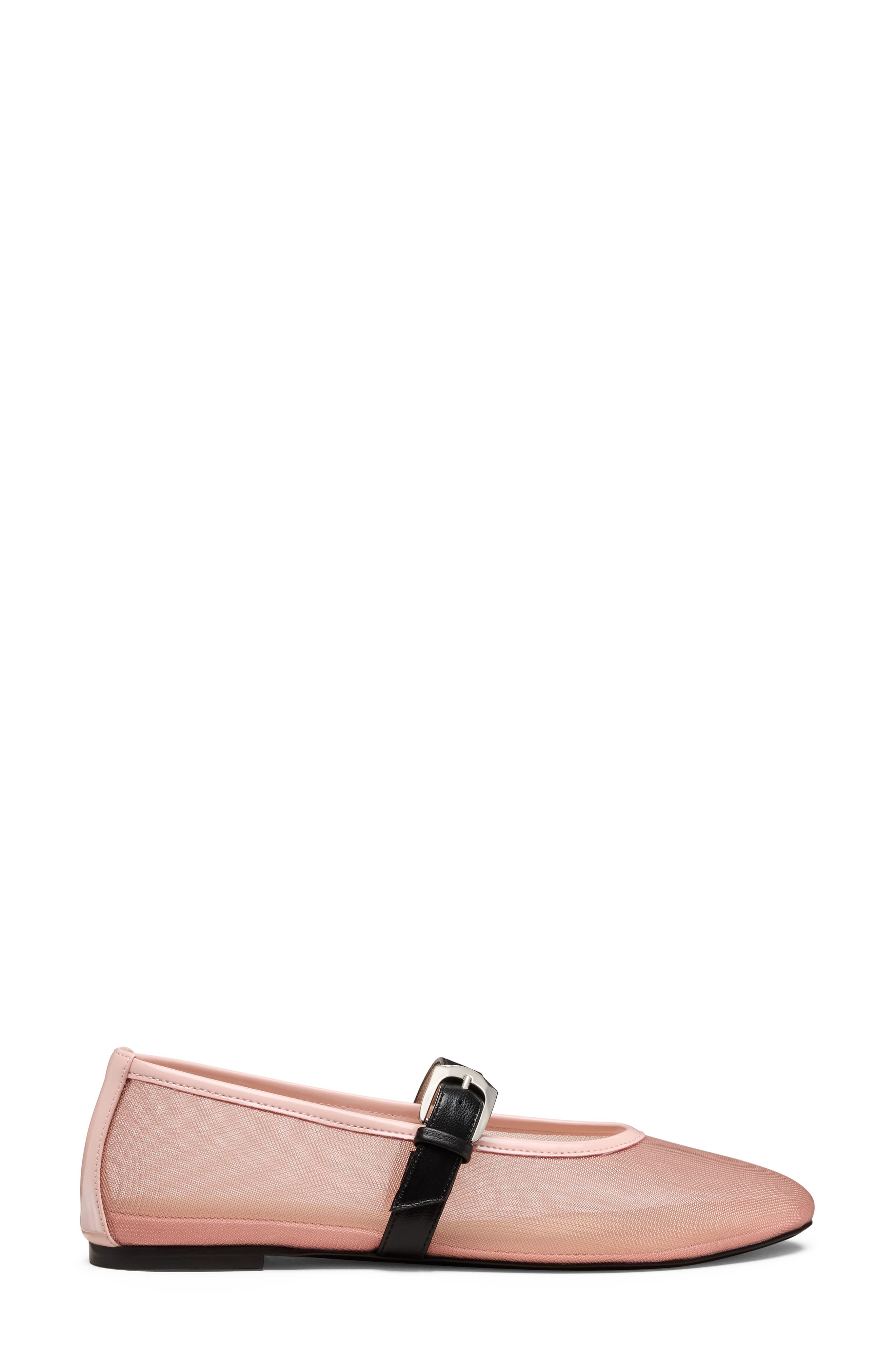 Stuart Weitzman Sai Bareitall Mary Jane, Alternate, color, Light Pink/Black