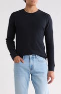 Vince Crewneck Cotton Thermal Sweater