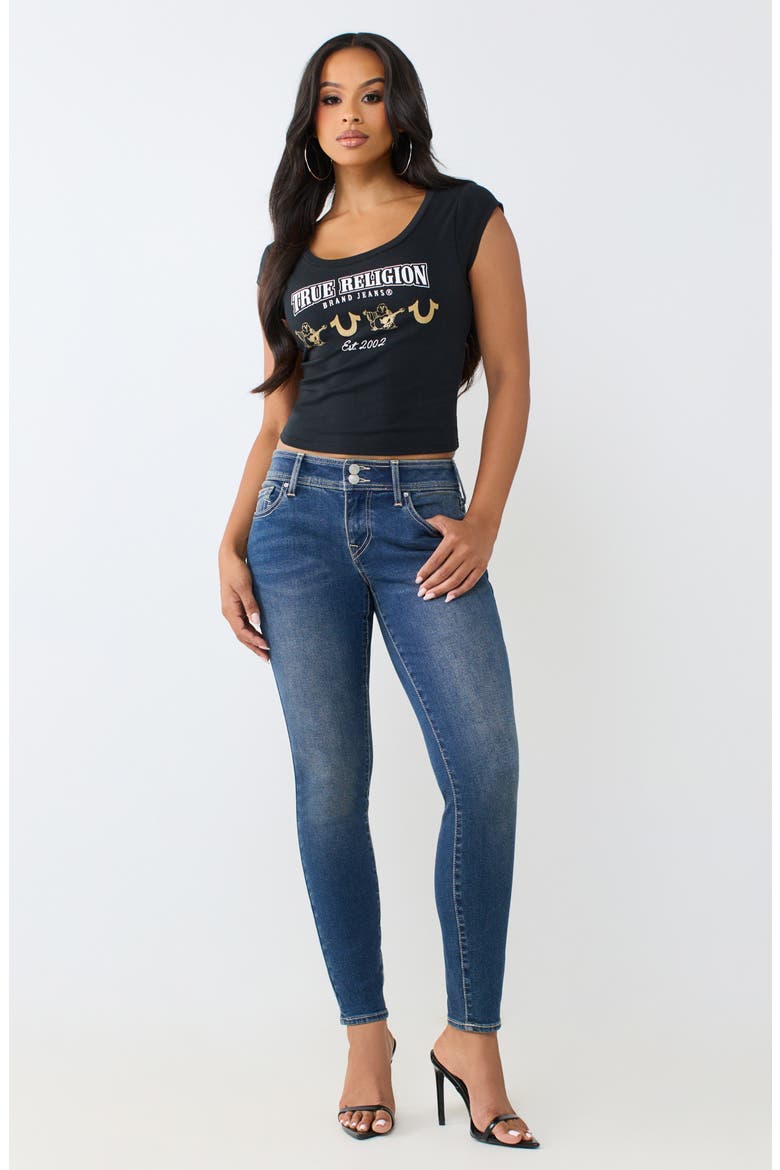 Jennie Double Button Super Skinny Jeans, Alternate, color, DARK LUNAR SHADOW WASH