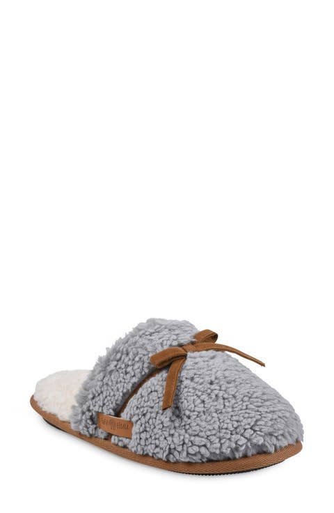 Faux Shearling Lined Slipper