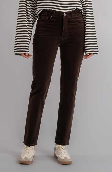 KUT from the Kloth Rachael High Waist Corduroy Mom Jeans