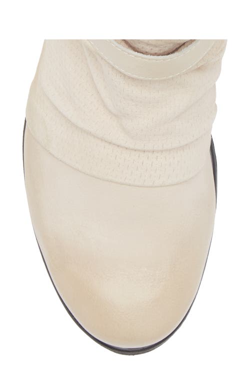 Miz Mooz Suzy Scrunch Leather Boot In Multi