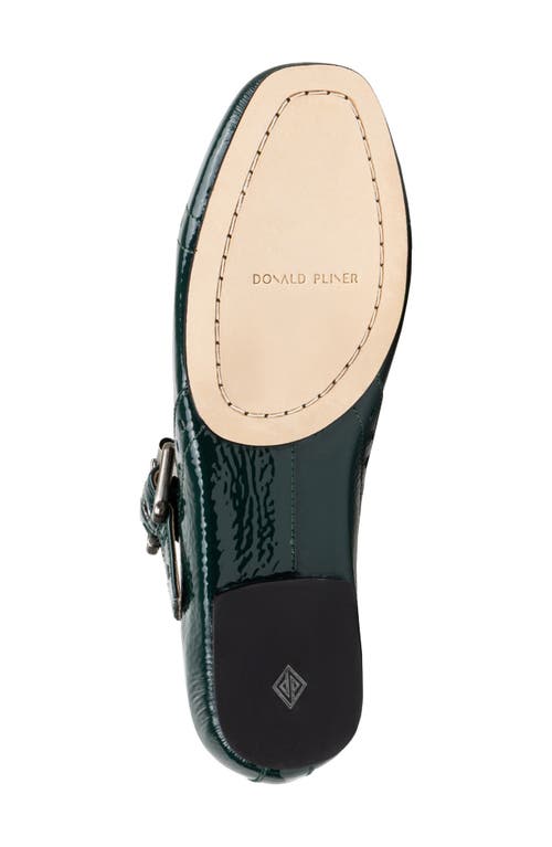 Donald Pliner Liane Mary Jane Flat In Green