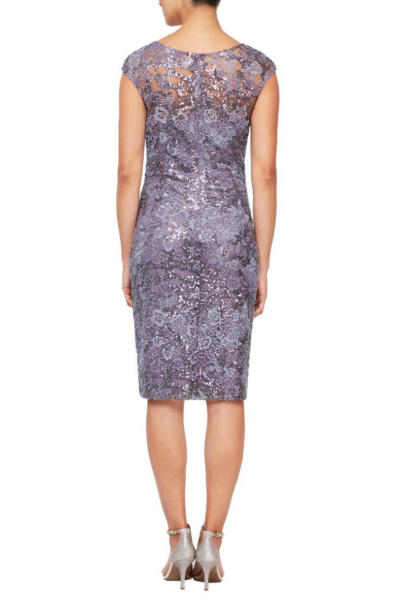 Alex Evenings Sequin Lace Cocktail Dress | Nordstromrack