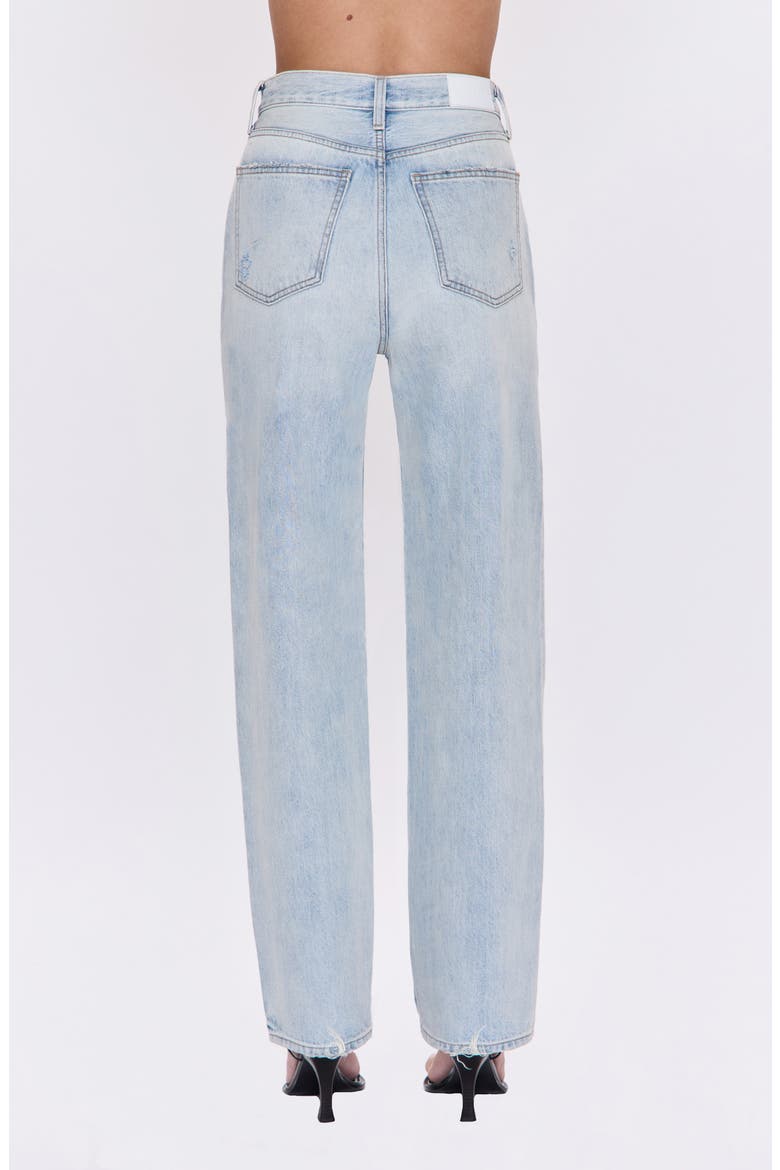 Cassie High Waist Straight Leg Jeans, Alternate, color, SUNRISE VINTAGE