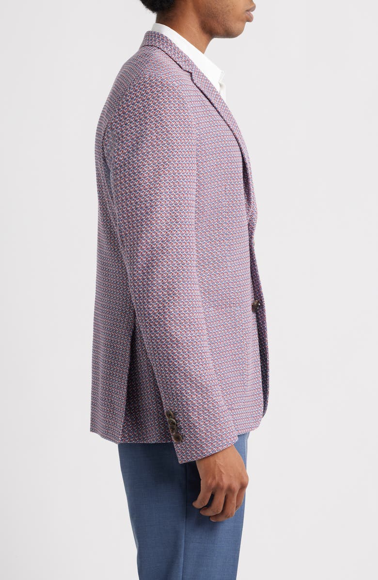 Etro Roma Jersey Jacquard Sport Coat, Alternate, color, 