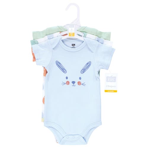Hudson Baby Soft Cotton Bodysuit Triple Pack