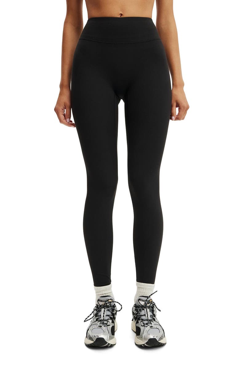 COTTON ON BODY Women's Active Ultra Soft Contour Full Length Tight, Main, color, Black