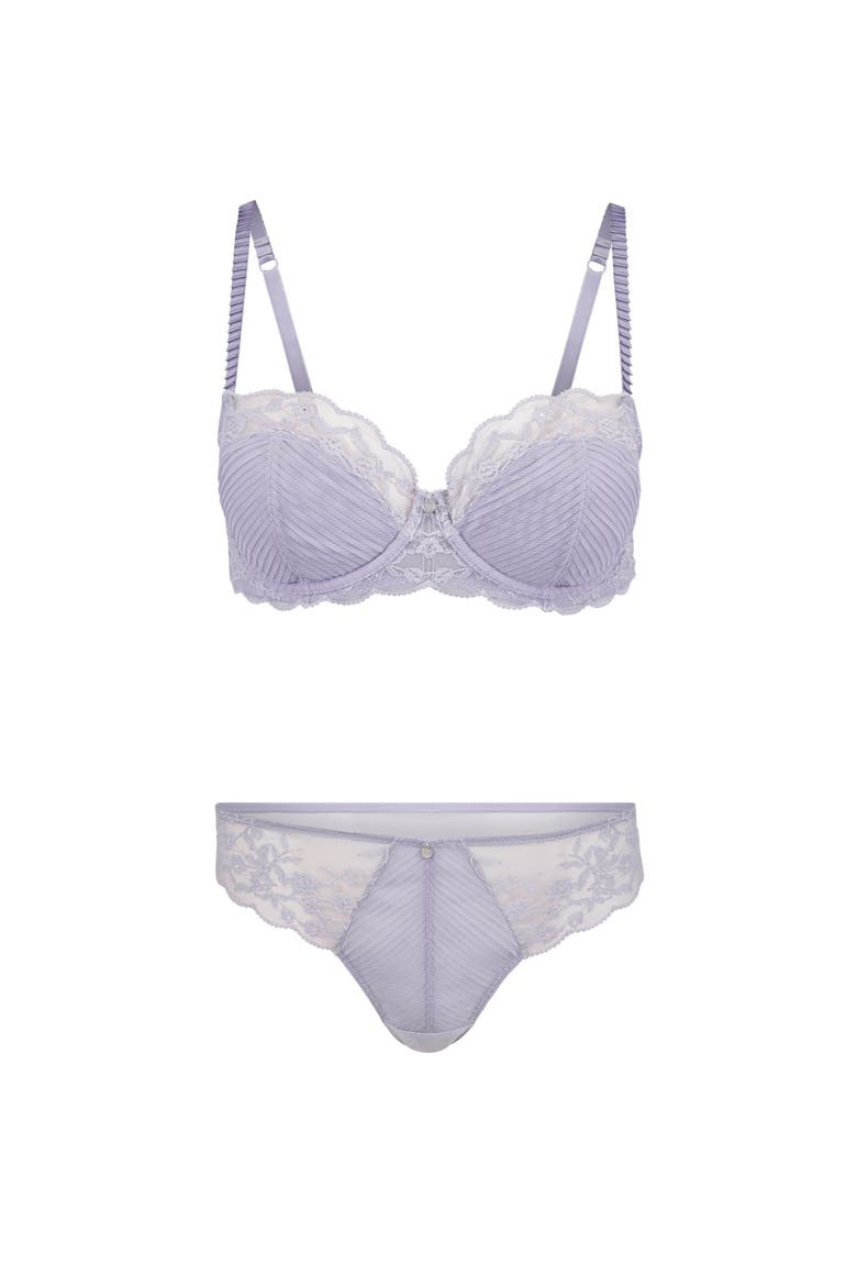 Perla Contour Balconette Bra, Alternate, color, Medium purple