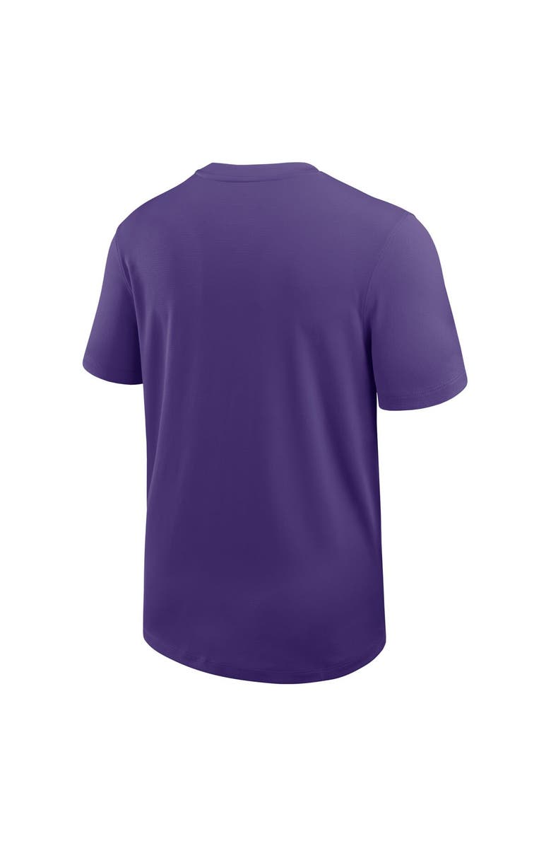 Nike Men's Nike Purple LSU Tigers 2025 Sideline UV Performance Coach T-Shirt, Alternate, color, Purple