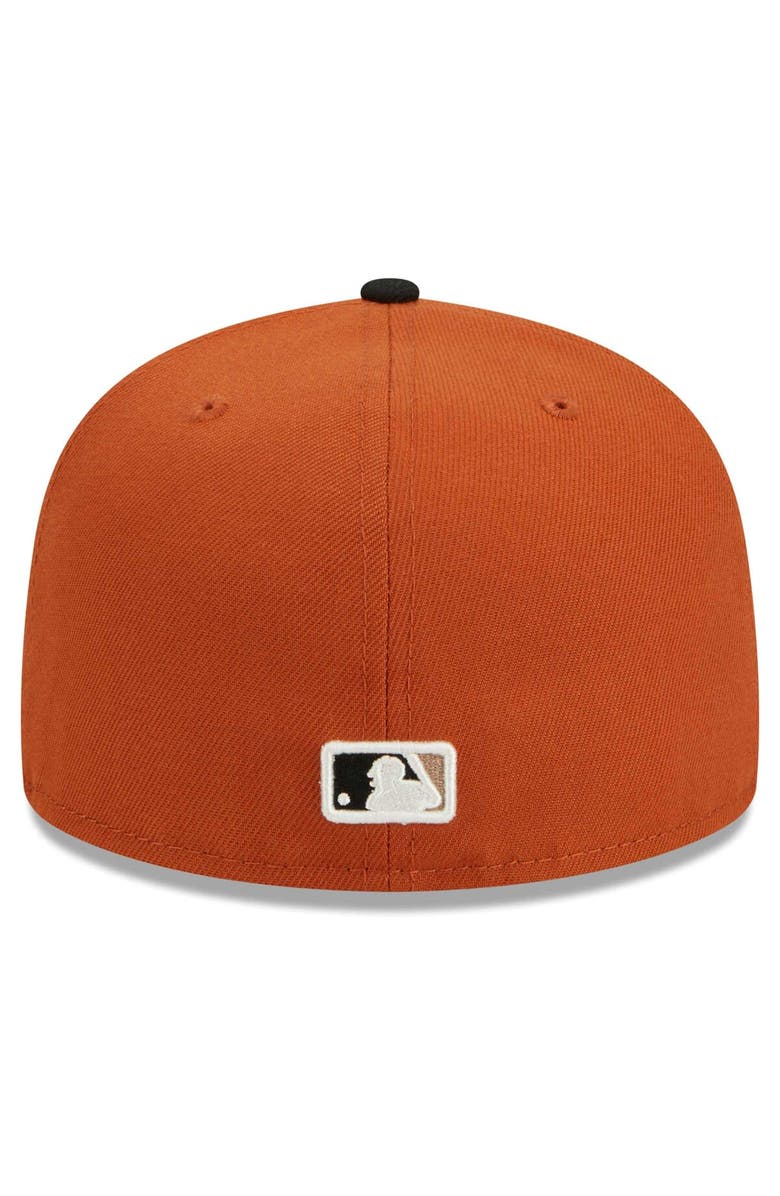 New Era Men's New Era Orange/Black San Francisco Giants 59FIFTY Fitted Hat, Alternate, color, 