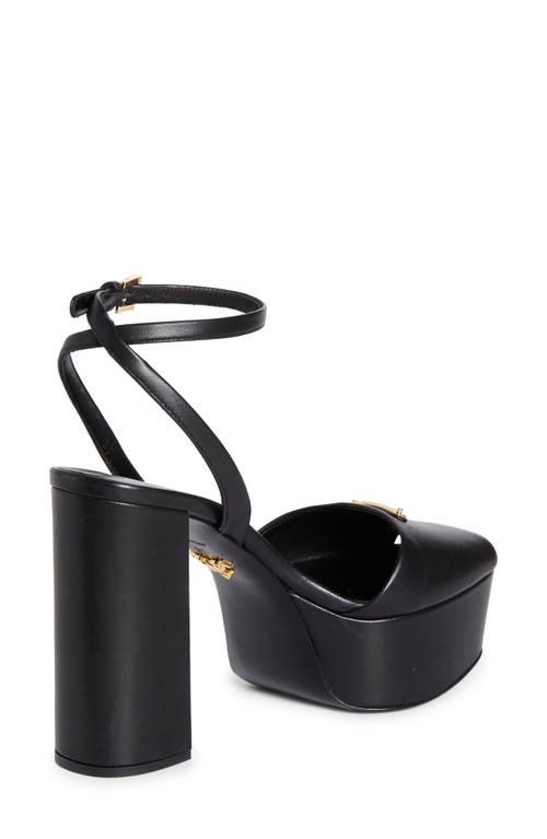 Prada Nappa Leather Platform Sandals