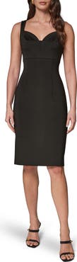 Donna Karan New York Sweetheart Neck Sheath Dress