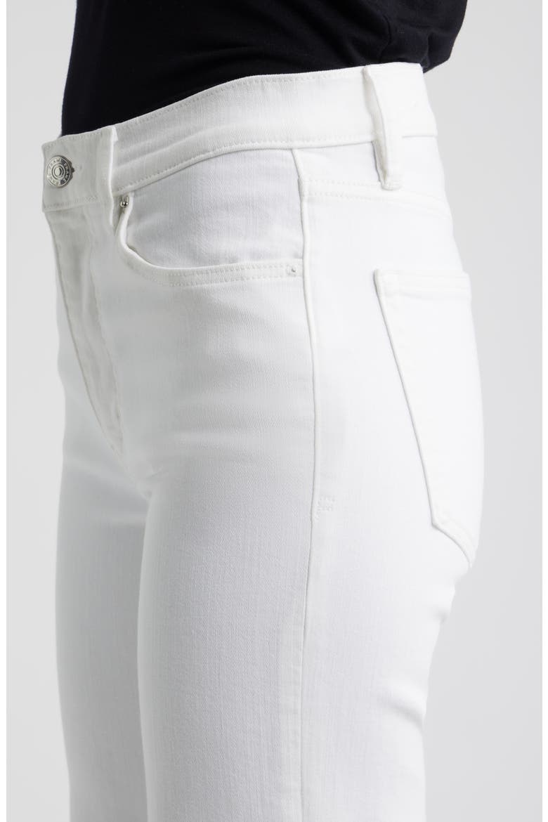The Pixie Icon High Waist Flare Jeans, Alternate, color, WHITE