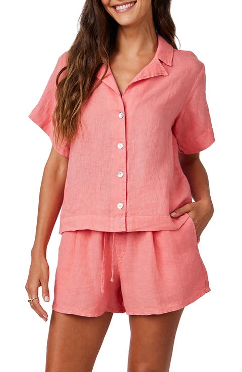 Women's Camp Shirt Tops | Nordstrom