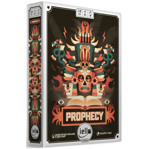 IELLO Prophecy Strategic Trick Taking Card Game,Mayan Themed Betting Game Ages 10+ in Multicolored  product