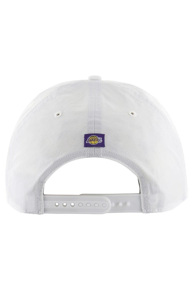 Men's '47 White Los Angeles Lakers Fairway Hitch brrr Adjustable Hat, Alternate, color, White