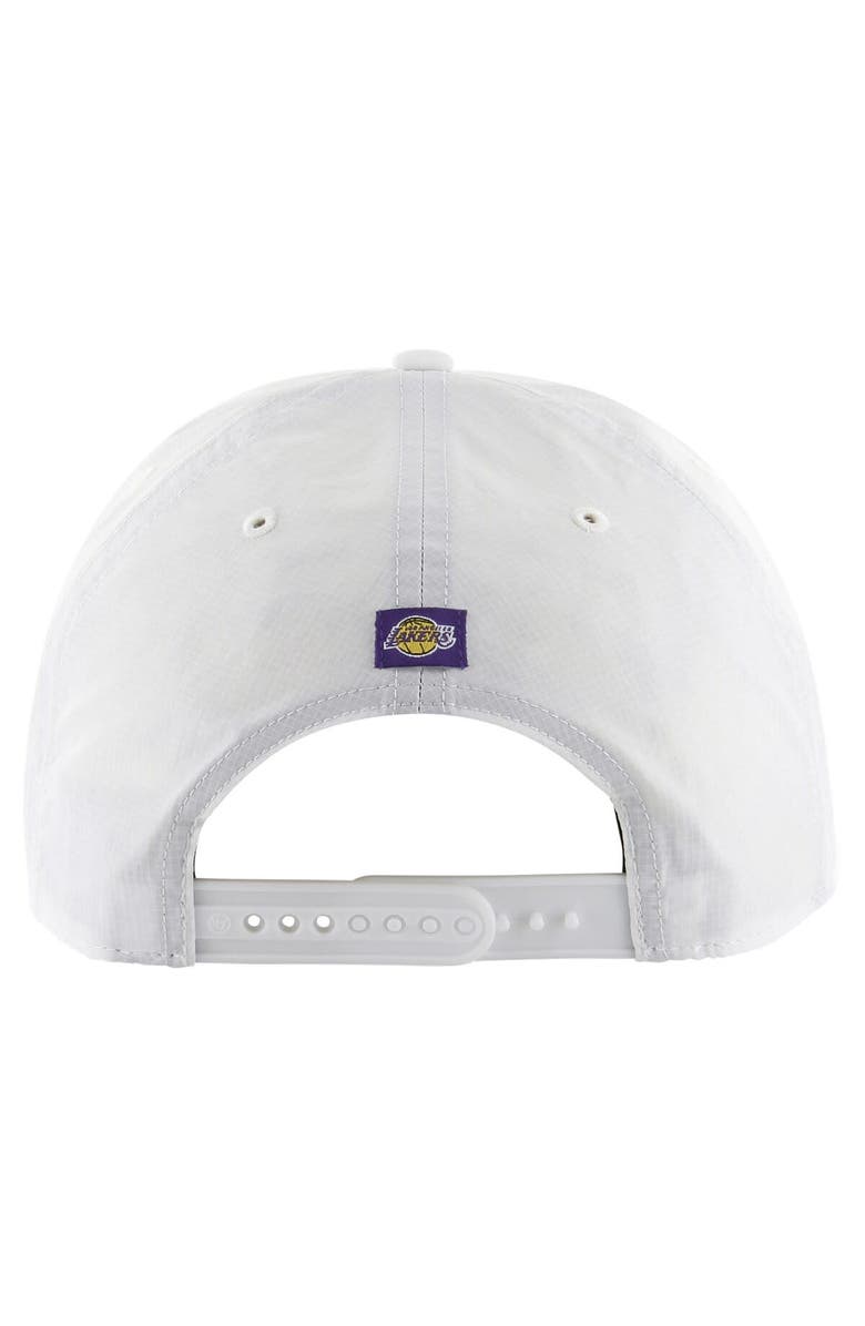 '47 Men's '47 White Los Angeles Lakers Fairway Hitch brrr Adjustable Hat, Alternate, color, White