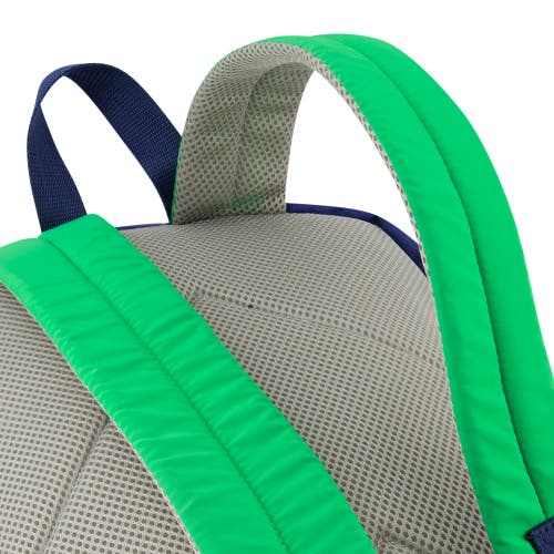 Nick South Park Quilted Backpack With Patches In Green