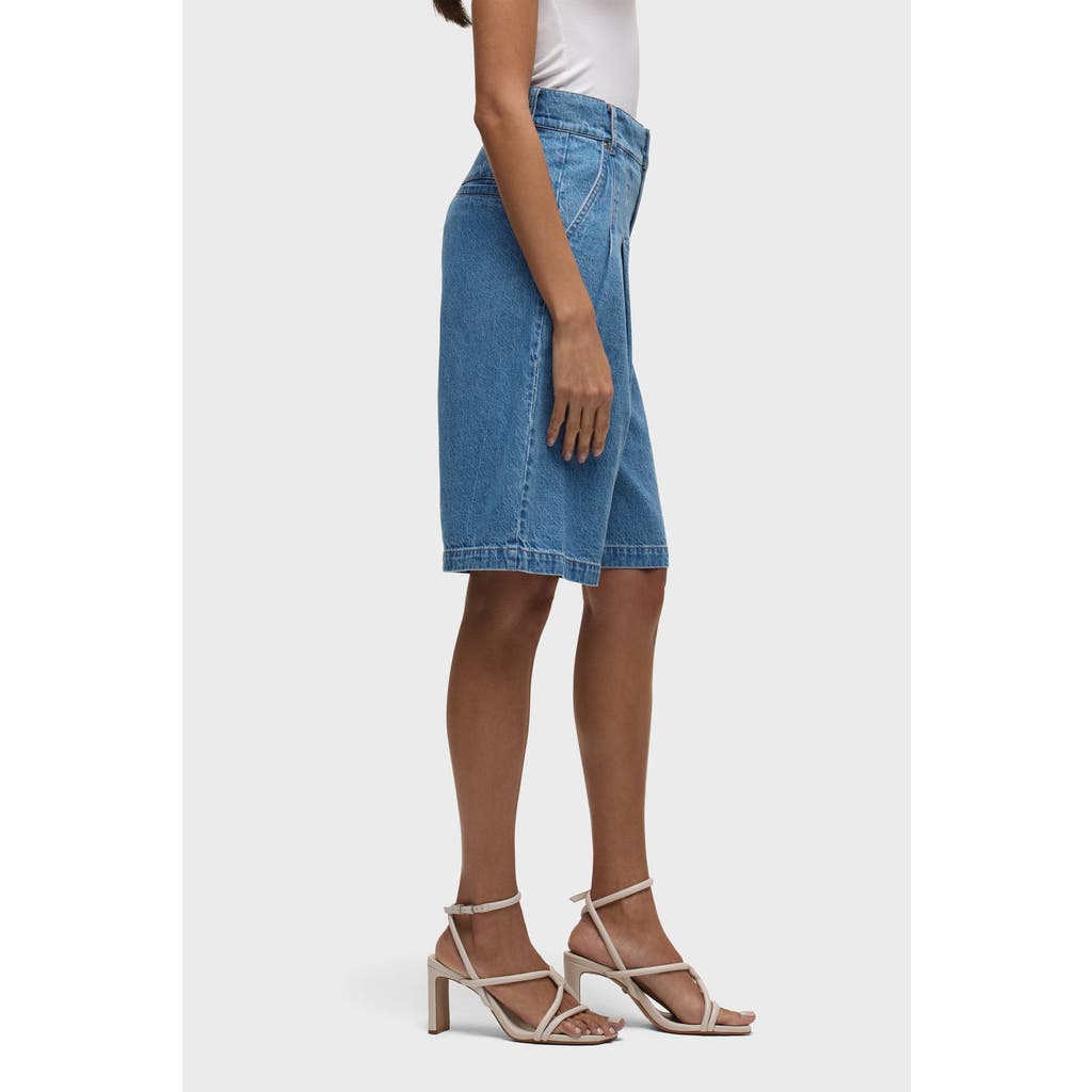 Hudson Jeans Clean Front Pleated Bermuda Short