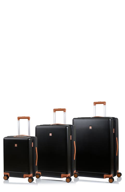 Vintage Muse 3-Piece Hardside Spinner Suitcases
