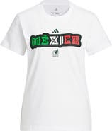 adidas Women's adidas White Mexico National Team Jersey Hook T-Shirt