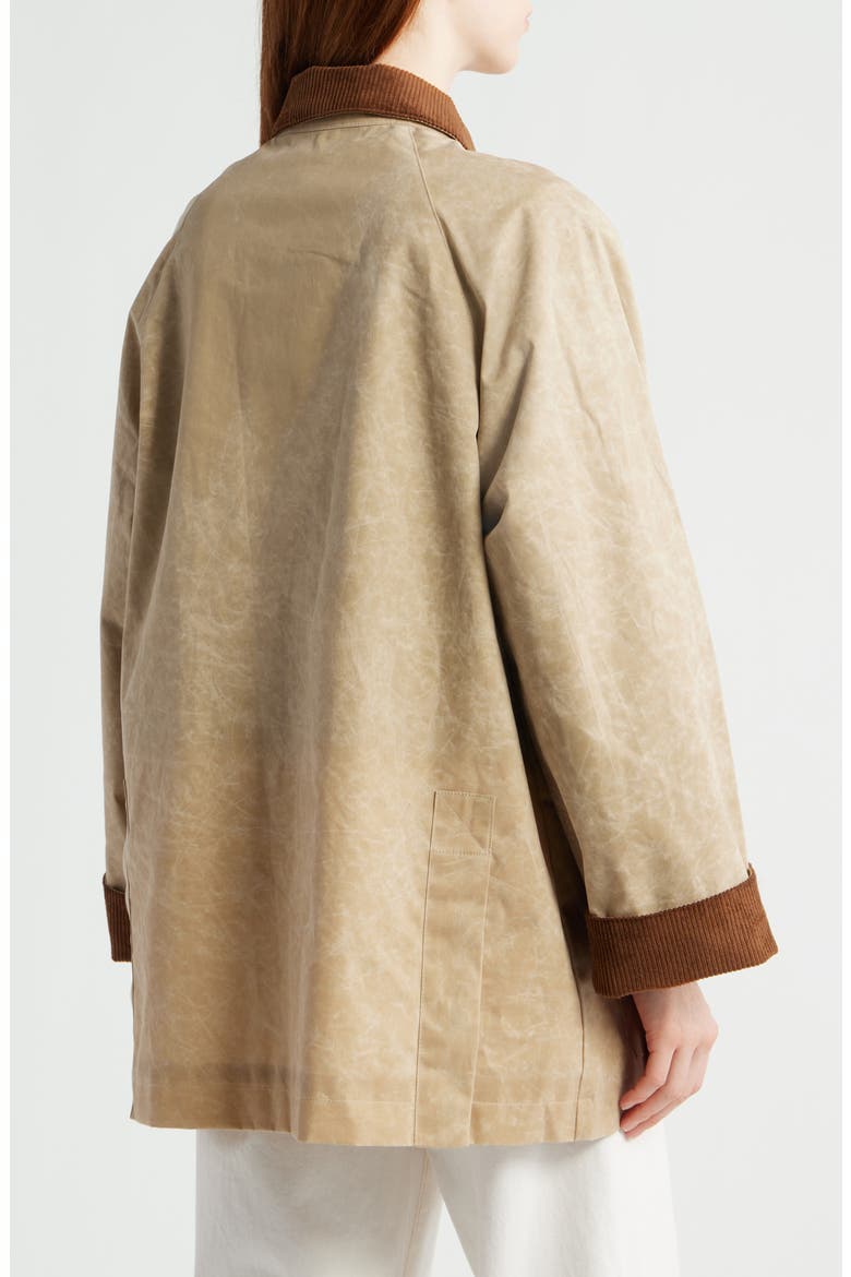 Madison Waxed Cotton Jacket, Alternate, color, KHAKI