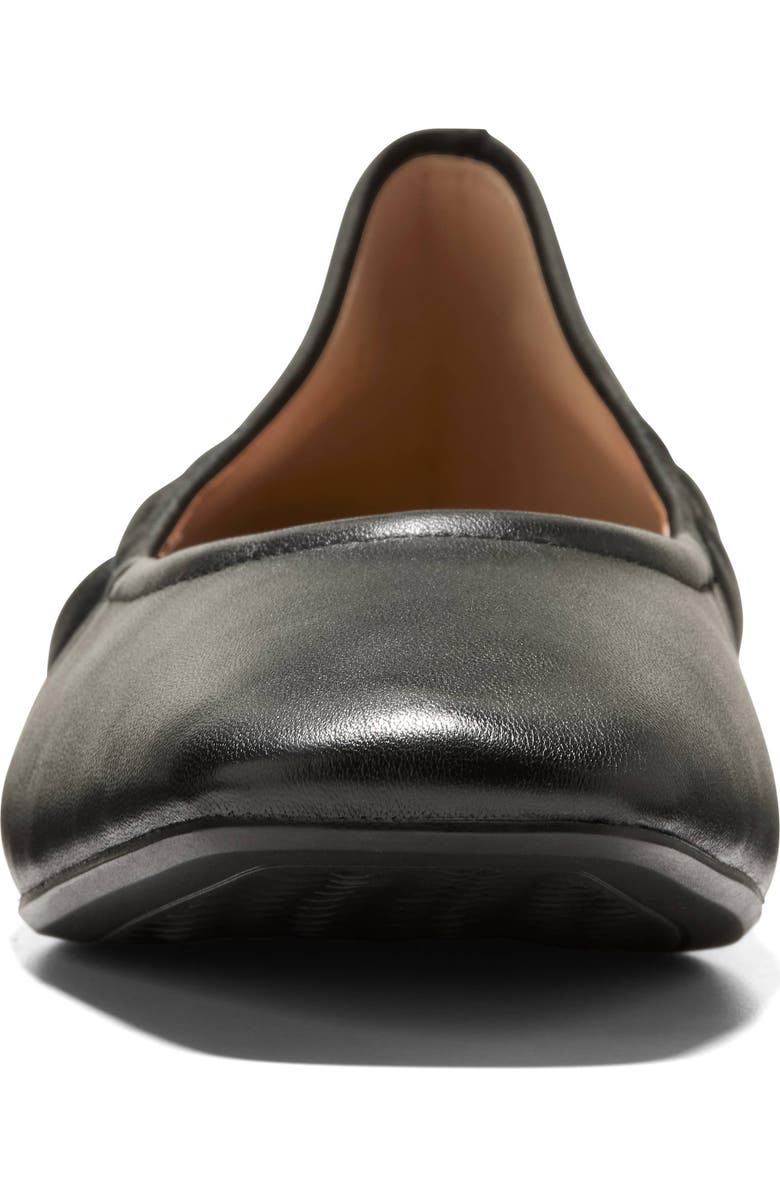 Cole Haan Go-To Valinda Ballet Flat, Alternate, color, Black Leather