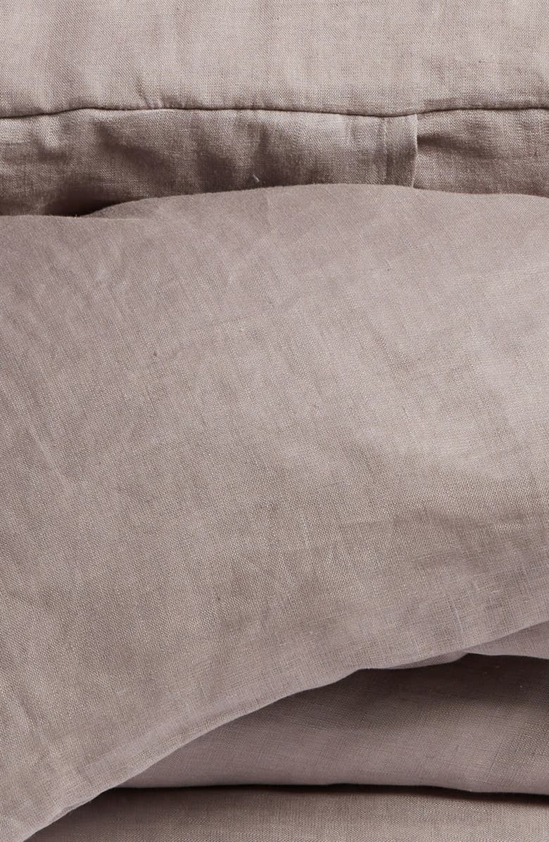 Nordstrom Linen Duvet Cover & Shams Set, Alternate, color,