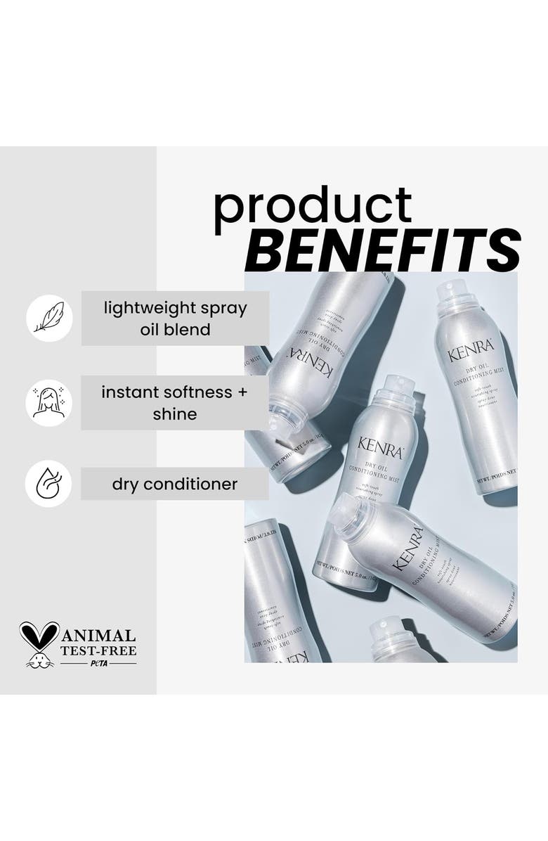 KENRA Professional Dry Oil Conditioning Mist 5 oz, Alternate, color, N/A