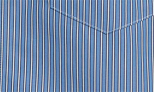 SACAI SACAI STRIPE POPLIN BUTTON-UP SHIRT 