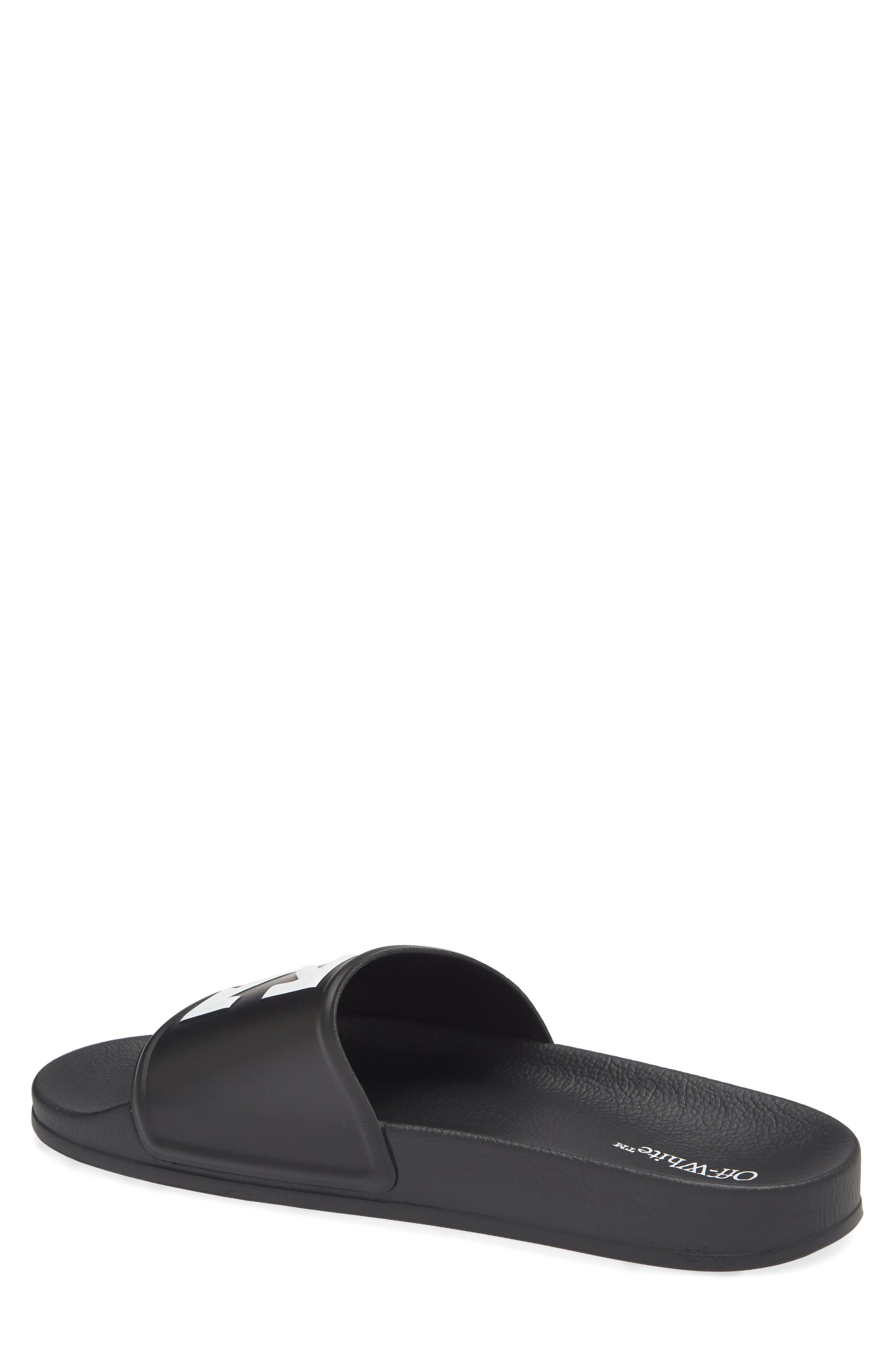 Off-White Arrow Pool Slide Sandal, Alternate, color, 