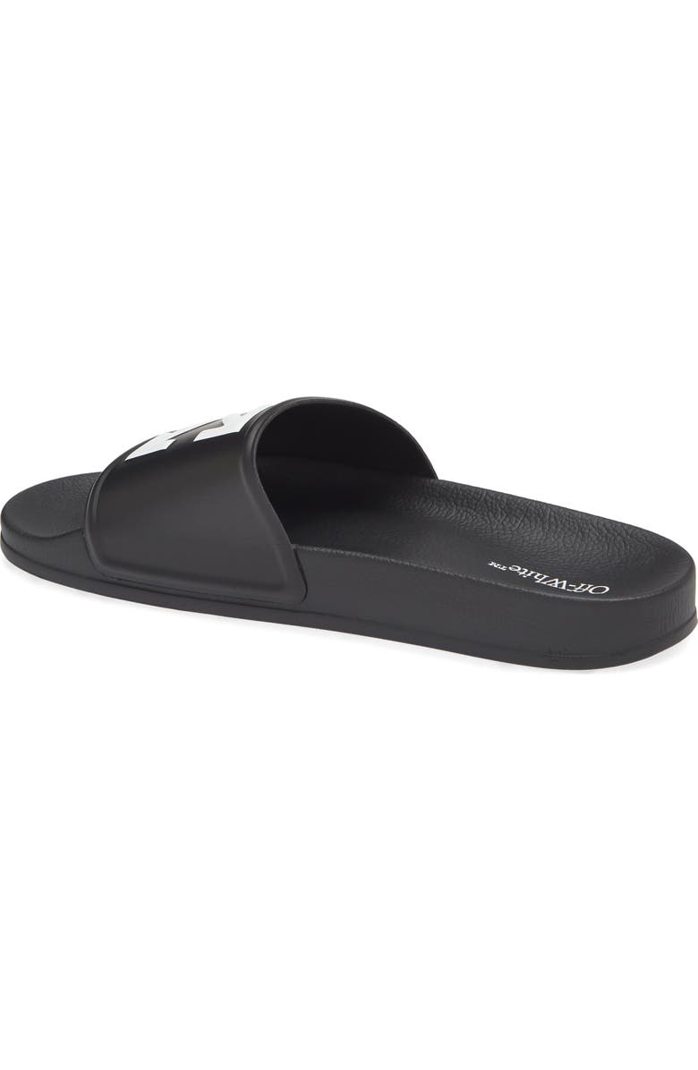 Off-White Arrow Pool Slide Sandal, Alternate, color,